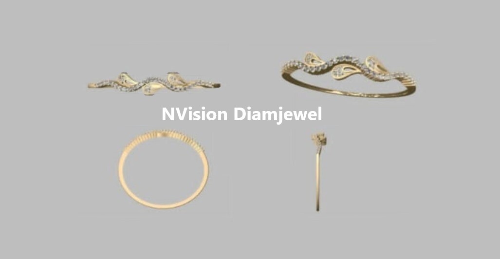 Lab Grown Diamond Water Wave Themed Gold Bracelet - Diamond Carat Weight: 1.36 Carat