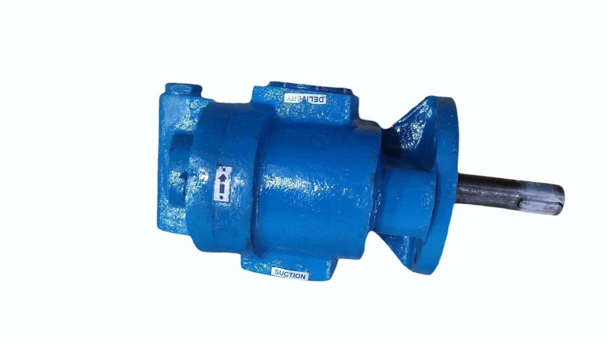 Gear Pump - 3 Hp Ac Powered, 25 M Head, 100 Lpm Capacity , Standard Size, Blue Color