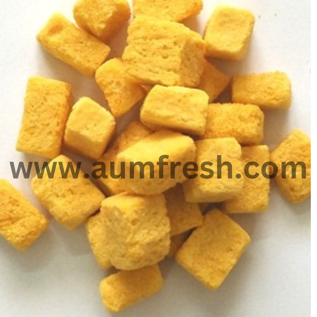 Freeze Dried Mango Cubes - Organic Sweet Mango, 6-8 Mm Yellow Block Shape, Maximum Moisture 5-7% | Freeze Drying Process, Dried Style