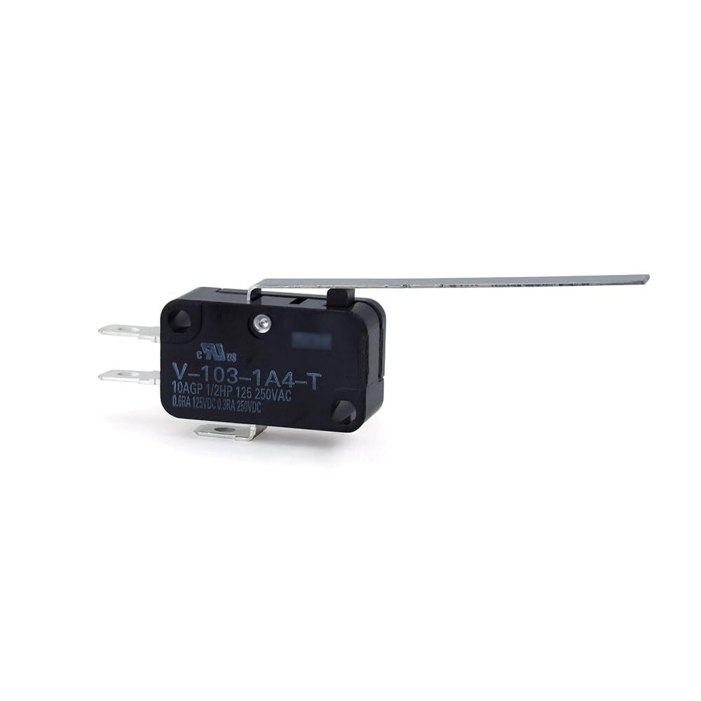 V-103-1a4-t Omron Micro Limit Switch - Max. Current: 10a Ampere (Amp)