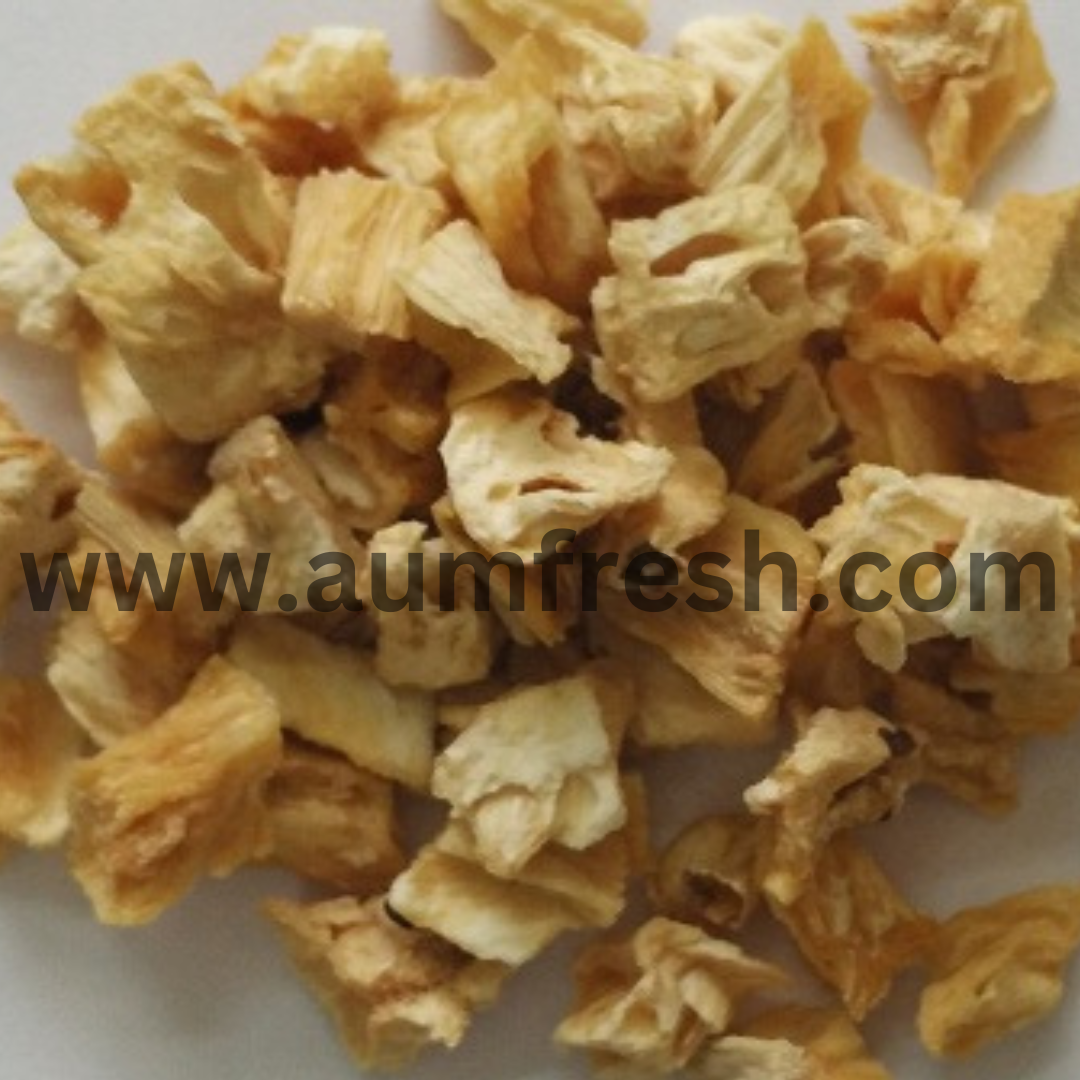 Freeze Dried Pineapple Cubes - Color: Light-orange
