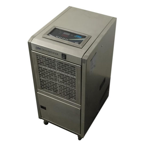 Portable Refrigerative Dehumidifier - Stainless Steel 304 60l/day 350x450x650mm | Auto Shut Off Digital Control Panel 5000-7000 Ftâ² Coverage Self-examining Transducer Continuous Drain Option