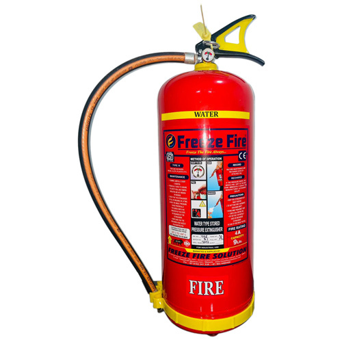 9 Ltr Water C02 Fire Extinguisher - Color: Red