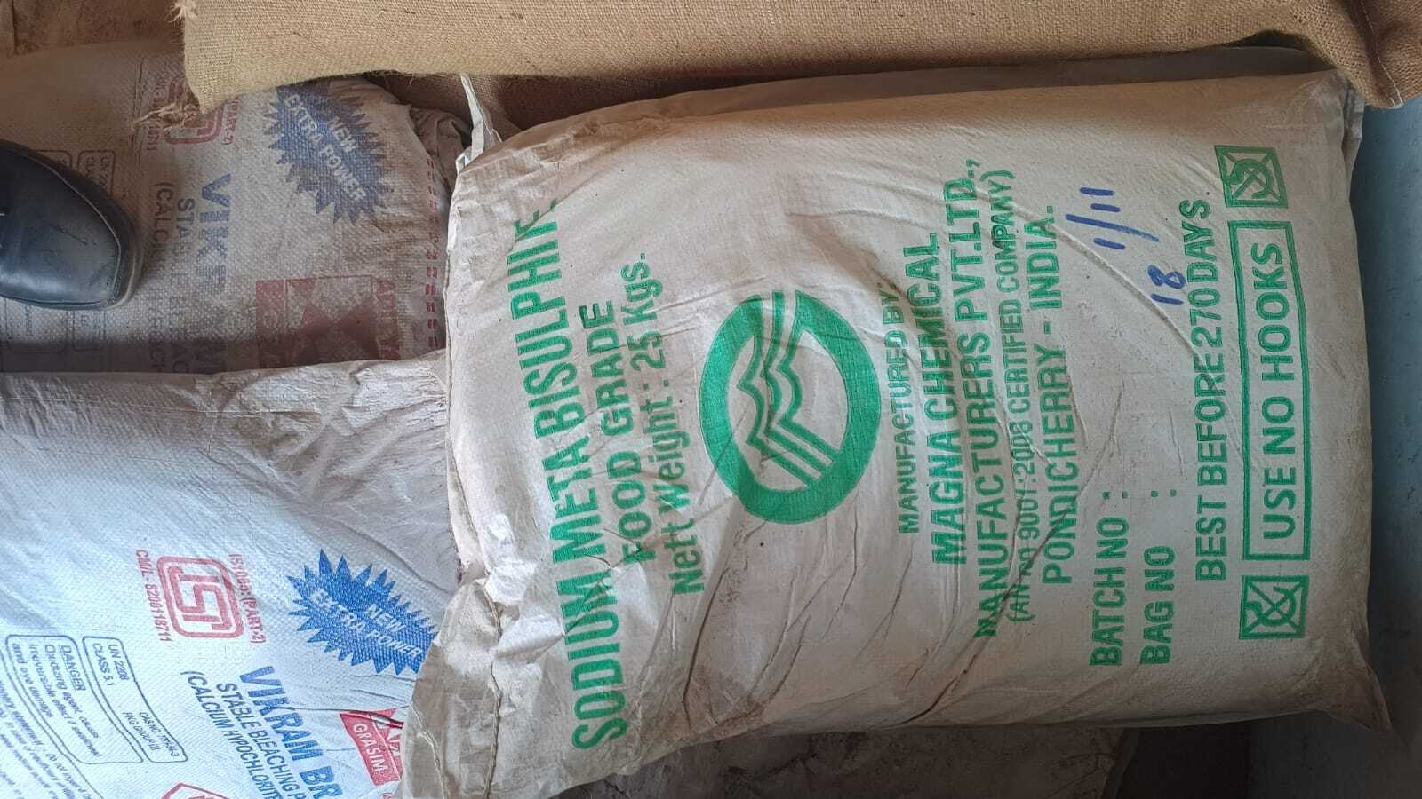 Sodium Metabisulphite - 99% Purity Powder | Soluble In Water, Ideal For Food And Textile Industries