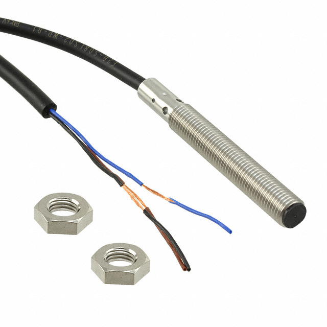 E2b-s08ks02-wp-b1 2m Omron Inductive Proximity Sensor - Material: Plastic & Steel