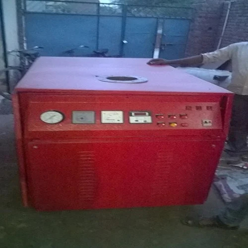 Red Diesel Steam Boiler