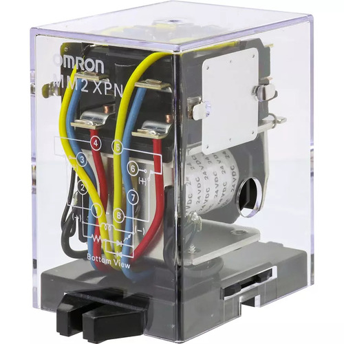 Mm2Xp-D Dc24 Omron Power Relay - Color: Black