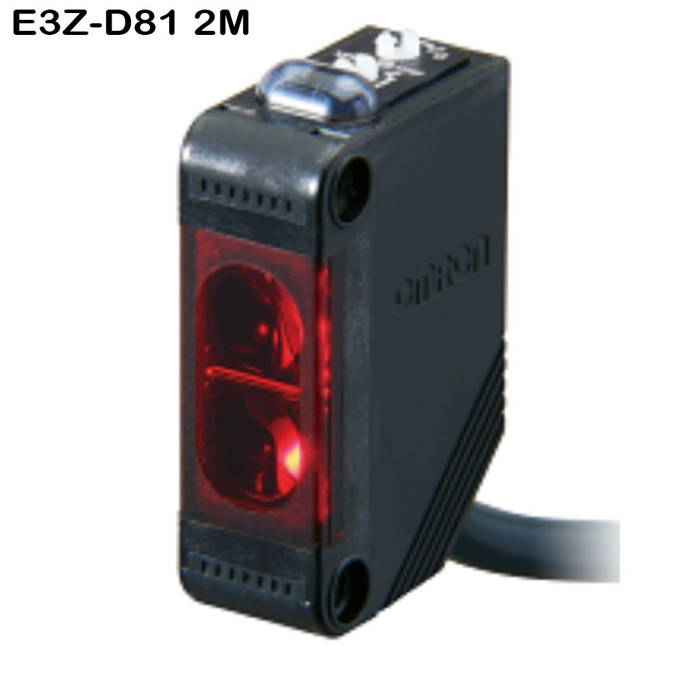 Omron E3z-series (Photoelectric Sensor) E3z-d81 2m - Material: Pbt