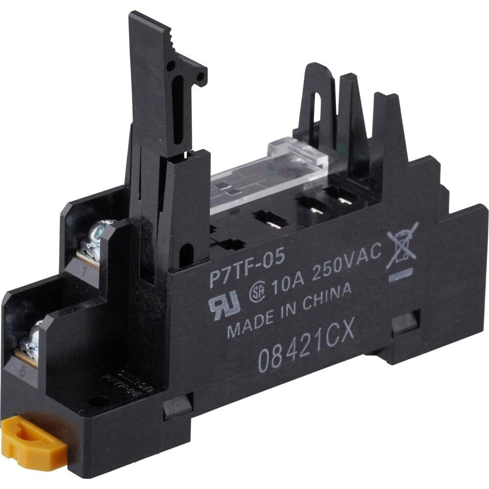Relay Socket P7tf-05 - Color: Black
