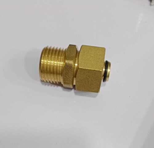 1216 Male Union JDL Gold - Brass, 1/2", Male Connection | Forged Design for Gas Medium, Durable and High-Quality Industry Standard