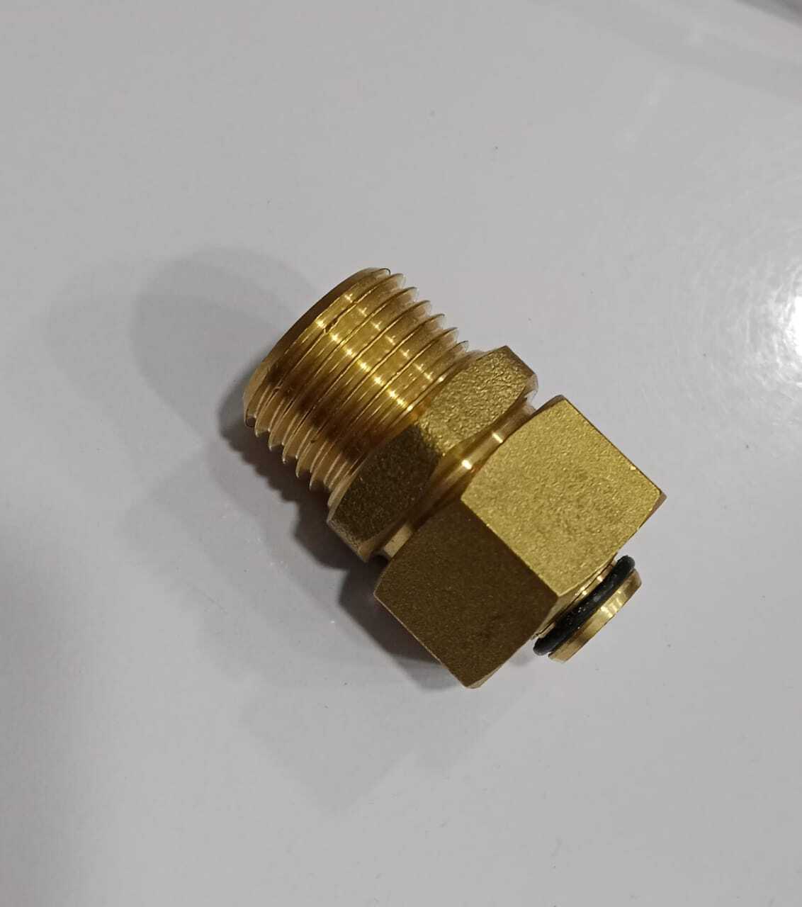1216 Male Union Jdl Gold - Brass, 1/2", Male Connection | Forged Design For Gas Medium, Durable And High-quality Industry Standard