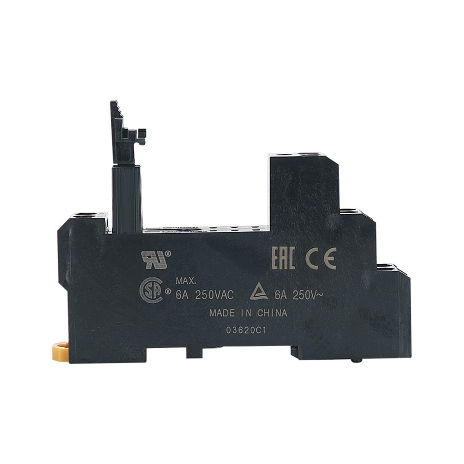 P2rfz-08-e Omron 8 Pin Relay Base - Color: Black