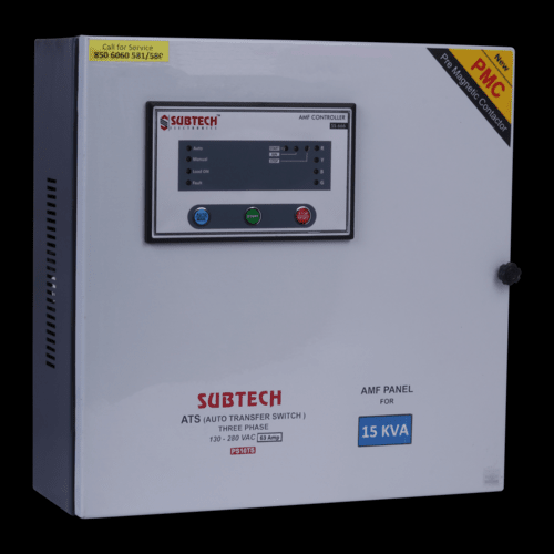15 Kva Amf Panel Base Material: Mild Steel
