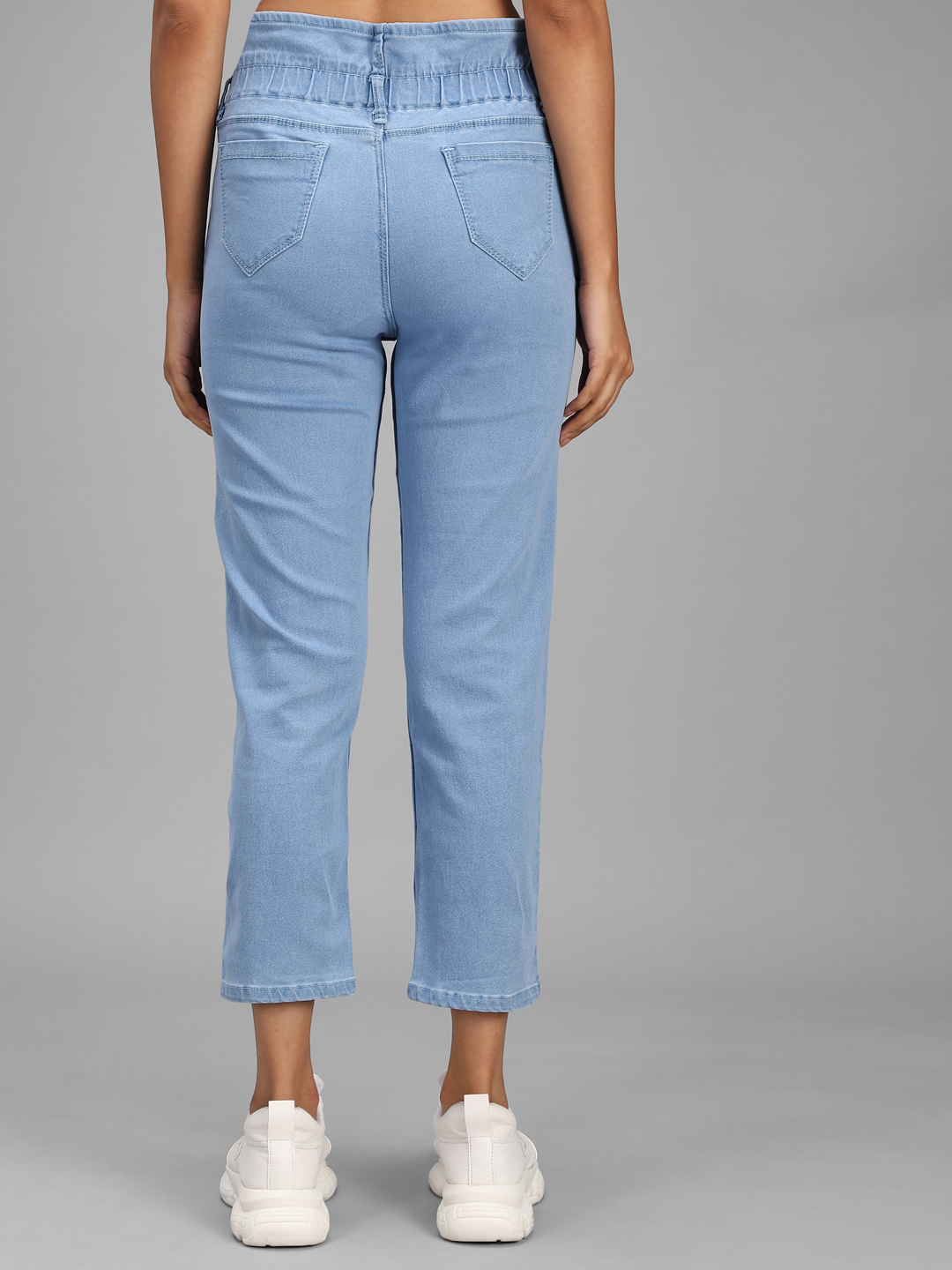 M Moddy 525ice Boyfriend Fit Stretchable Ankle-length Women Jeans