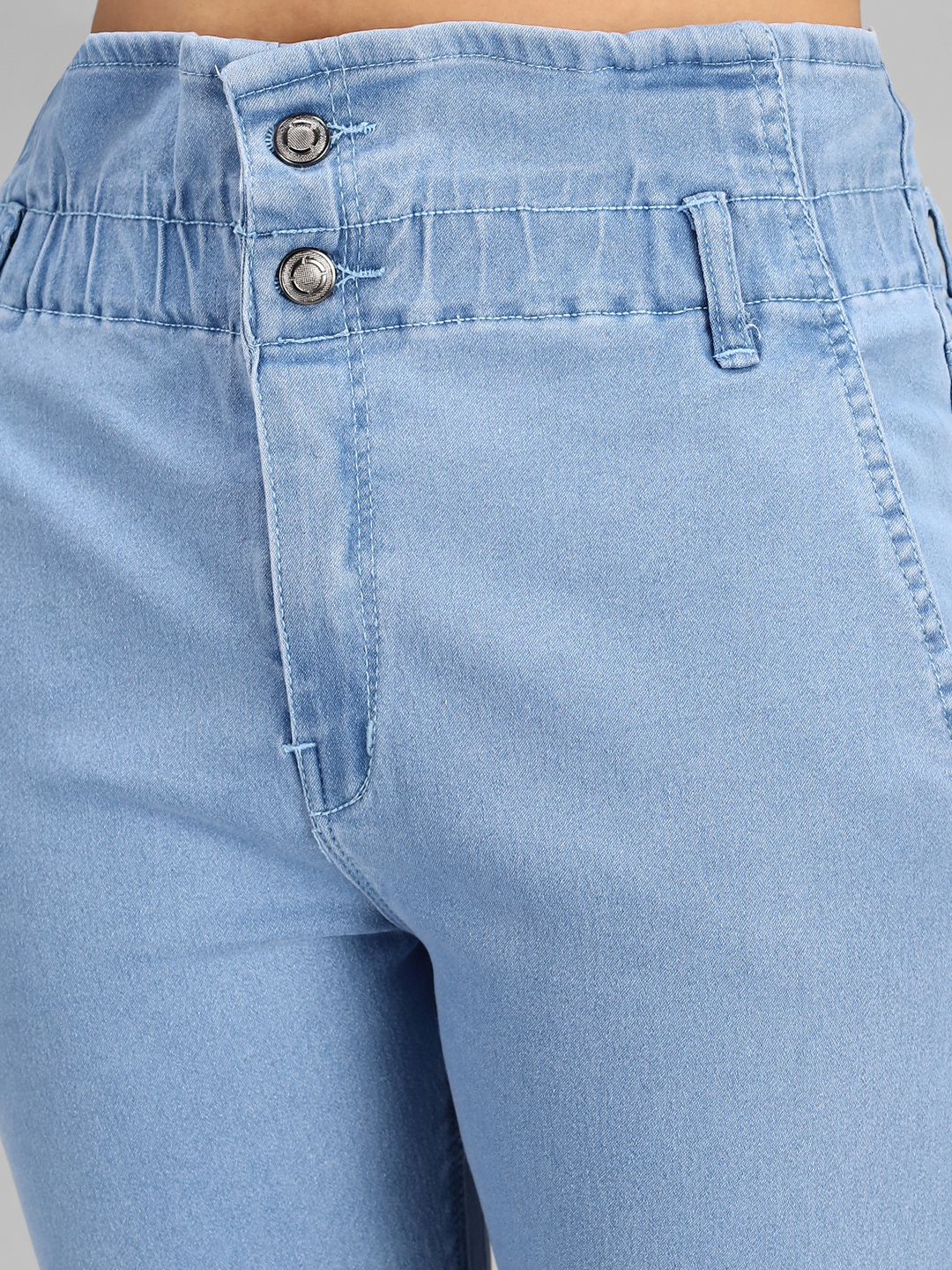 M Moddy 525ice Boyfriend Fit Stretchable Ankle-length Women Jeans