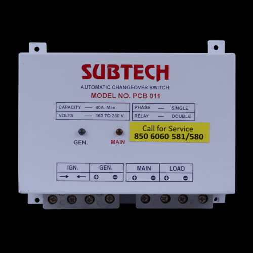 40 AMP सिंगल फेज ऑटोमैटिक चेंजओवर