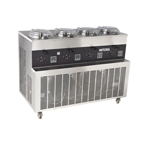 Silver Mvx-4 Live Ice Cream Batch Freezer