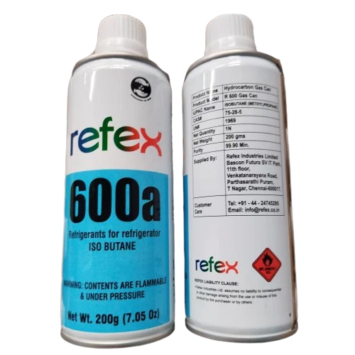 R600a Refrigerant Gas Application: Industrial