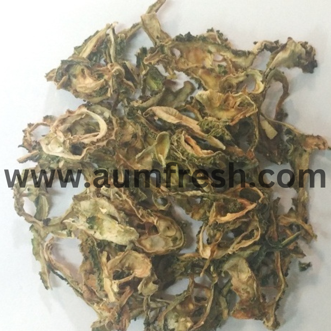 Freeze Dried Bitter Gourd Slices - Additives: 100% Natural