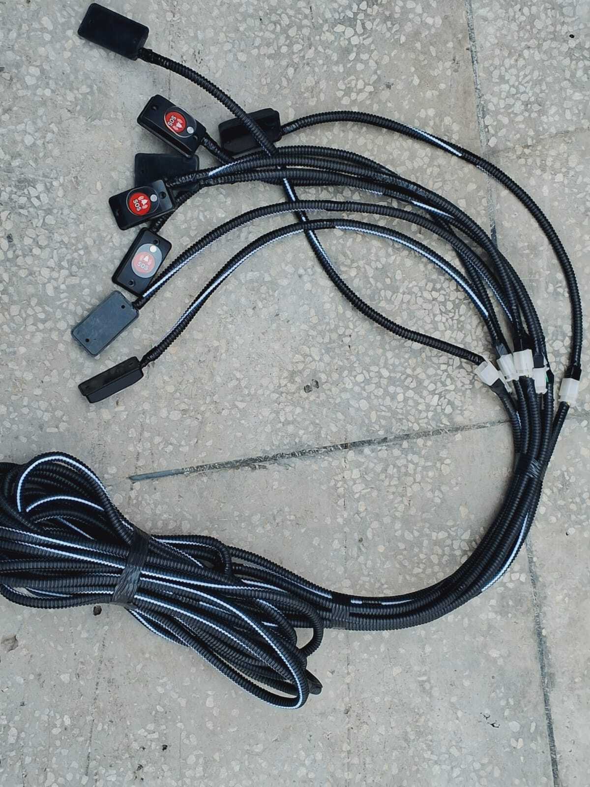 Gps Bus Panic Button Wire Harness