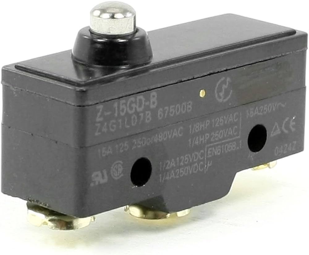 Z-15gd-b Omron Basic Limit Switch - Color: Black