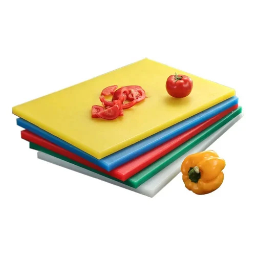 Chopping Board - PTFE Plastic, Various Sizes Available, Multiple Color Options | Ideal for Chopping Vegetables and Ingredients