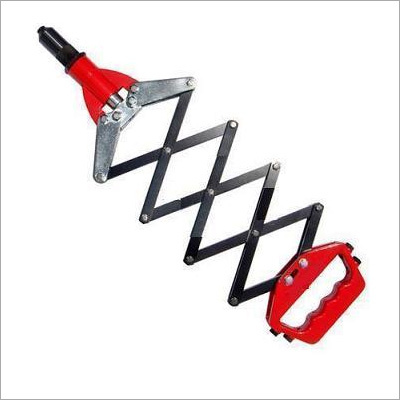 Lazy Tong Type Riveting Tool