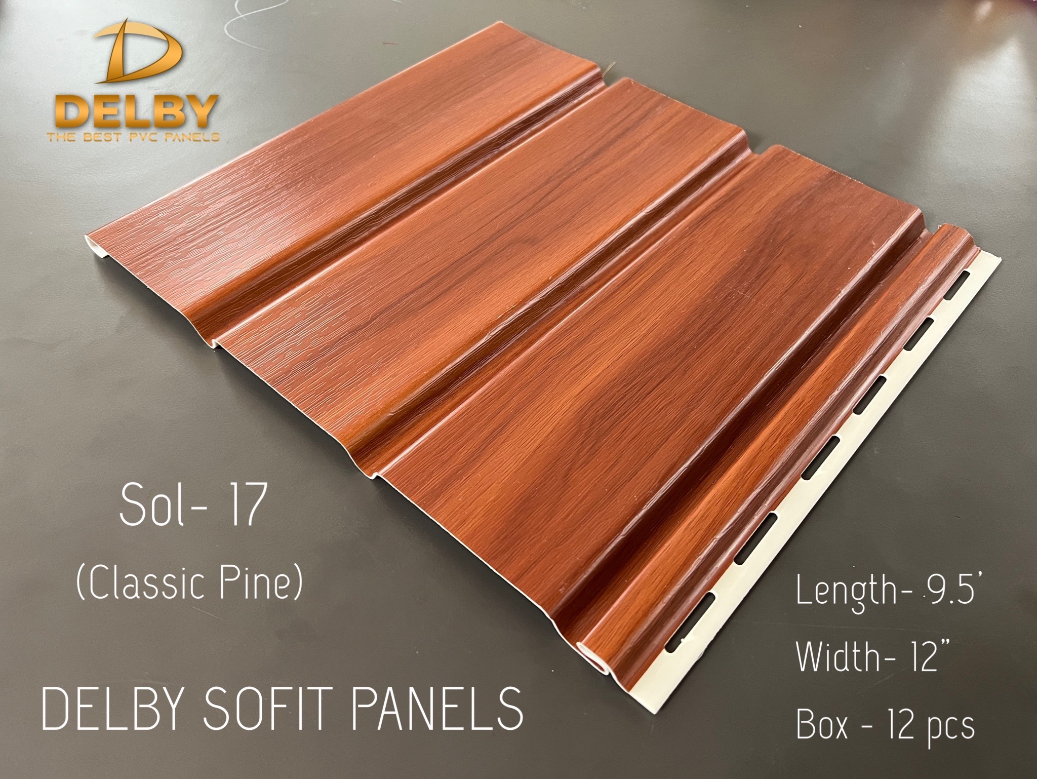 Delby Soffit Panel - Product Type: Wall Frame Materials