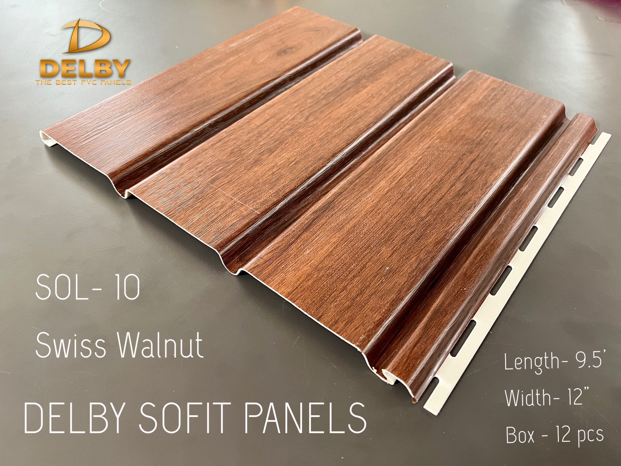 Delby Soffit Panel - Product Type: Wall Frame Materials