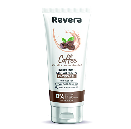 Deep Cleansing Face Wash - Coffee Bean Extract Infused Formula | Hydrating Milk Extract, Allantoin & D-panthenol For All Skin Types