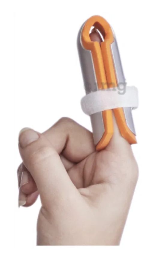 White Cot Finger Splint P.c.no: 0623  Universal