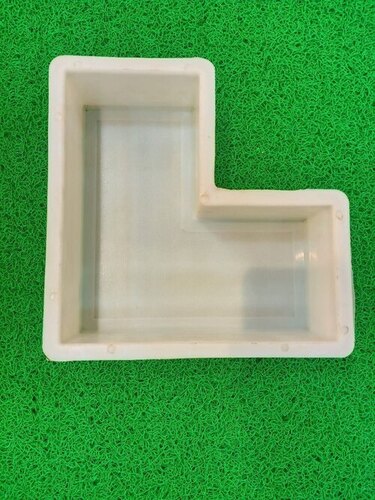 Plastic Interlocking Tiles Mould - Plastic Material, Industrial Use, White Color, Blowing Mould Design | Durable And Versatile Manufacturing Solution