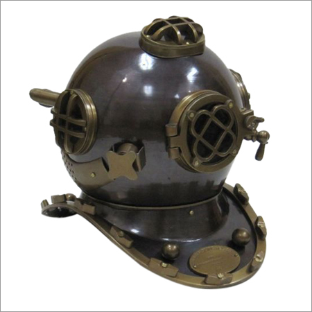 एल्यूमीनियम डाइवर्स हेलमेट मार्क फाइव