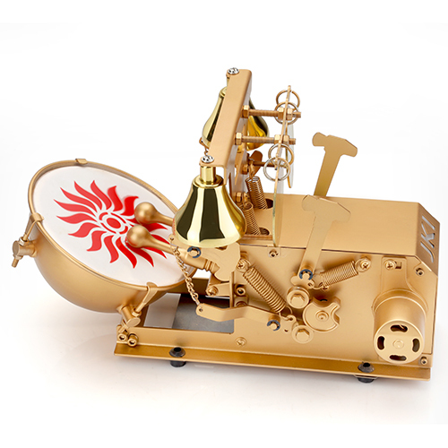 Fully Automatic Electric Mini Aarti Machine With Dhol Jhalar Bell Body Material: Metal