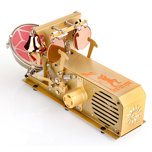 Aarti Machine With Shankh Sound With Battery Body Material: Metal