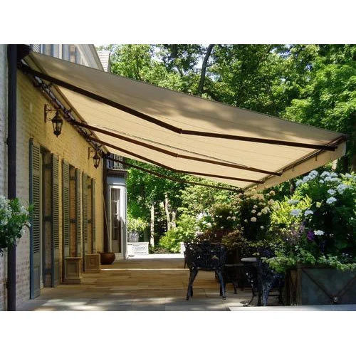 Outdoor Retractable Awning - Color: Different Available