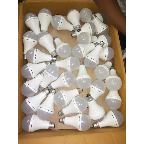 White 15W Rechargeable Led Bulb