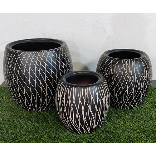 11A Printed Ceramic Planter For Indoor - Color: Different Available
