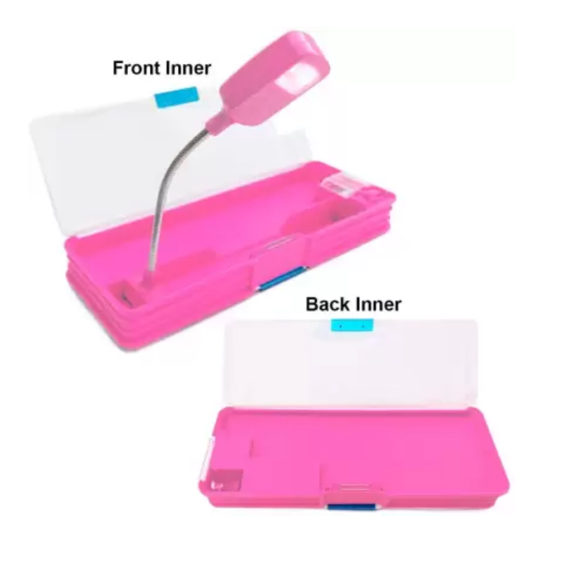 Light Geometry Box - Plastic, Standard Size, Rectangle Shape | Cute Printed Design, Durable For School & Home, Ideal Return Gift