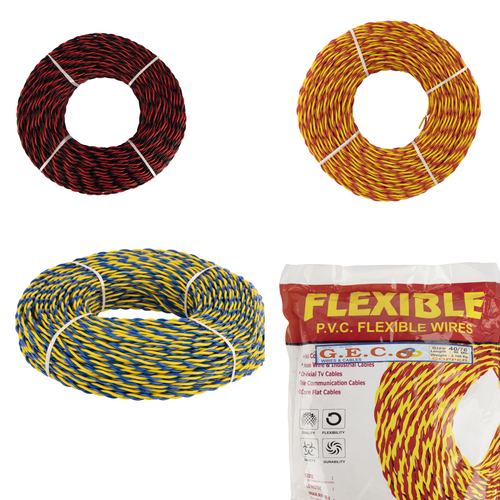 Mix Color 14-39 Heavy Gauge Copper Flexible  82 Mtr