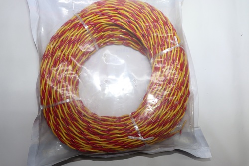 Flexible Twisted Copper Wire - 73 Meter Length, Mix Color, Best PVC Insulation, 14/76 to 60/76 Sizes, Ideal for Home Appliances