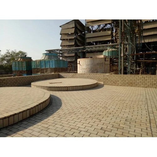 Acid Proof Lining Service - Brick Material, 50-100mm Thickness, Gray Color | Variable Surface Area, Project Specific Installation Time, 1-5 Years Warranty