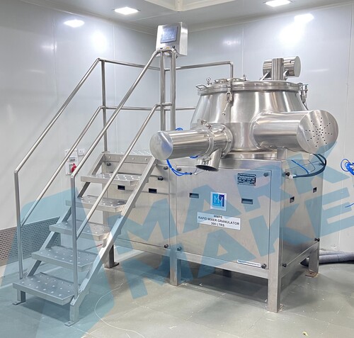 Rapid Mixer Granulation - Capacity: 2 To 1250 Litres Liter/day