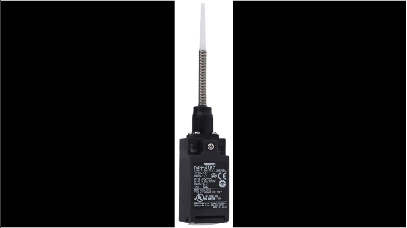 Limit Switch D4n-2187 - Color: Silver