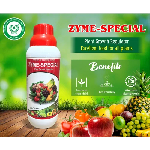 Biozyme Granules - Organic Fertilizer with 95% Purity, Controlled Release, Water-Soluble Brown Granules