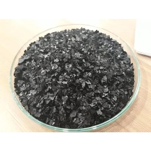 Potassium Humate Crystal - Granular, Black Color | Controlled-Release Organic Fertilizer, Water Soluble, Ideal for Agricultural and Horticultural Use