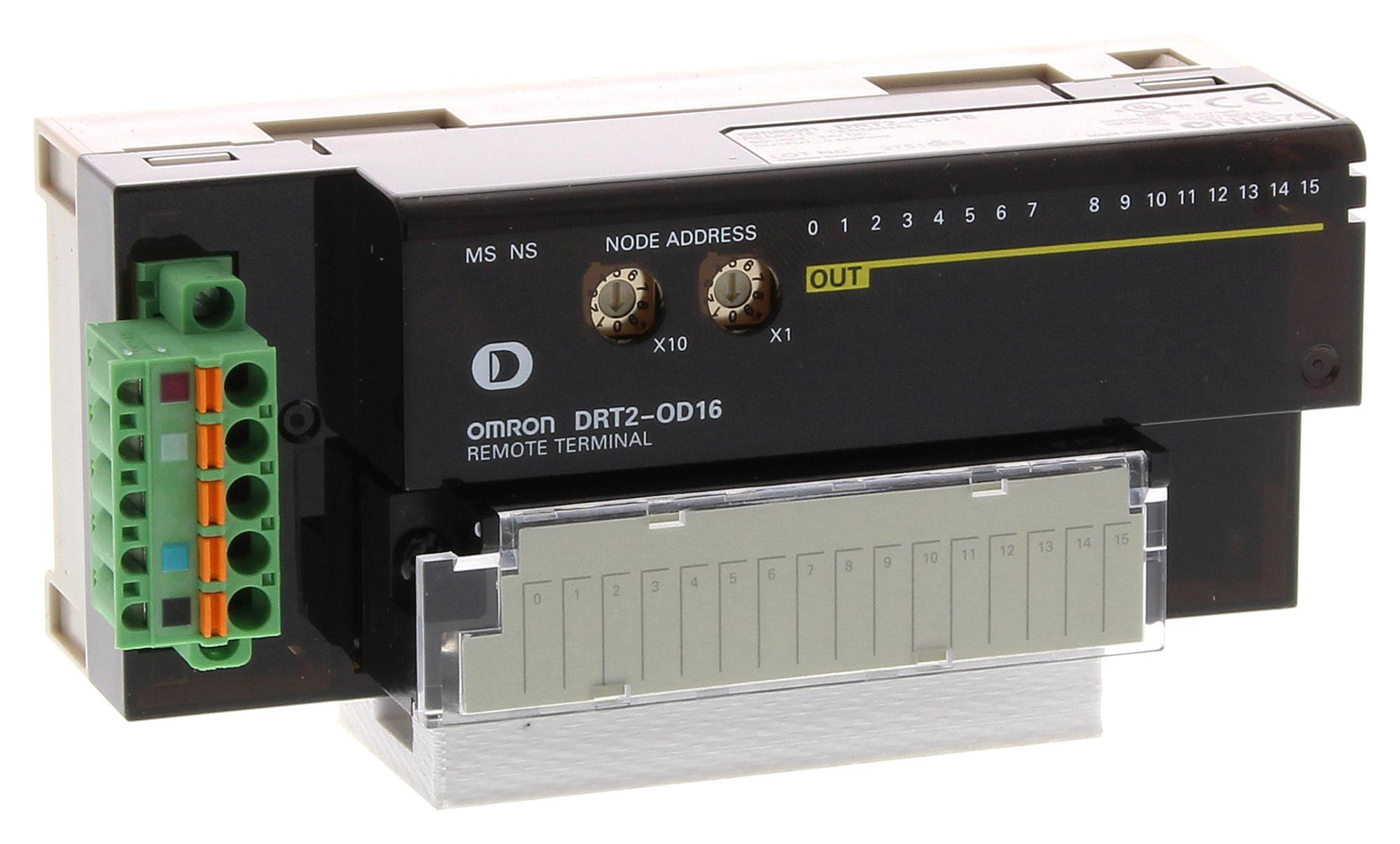 Omron Digital Input Card Drt2-od16 - Color: Black & White