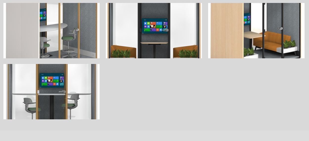 Personal Office Cuboid - Robust Acoustic Foam, Compact 4x6 Feet Design, Sleek Slate Gray Finish | Ideal For Studio Work & Confidential Meetings
