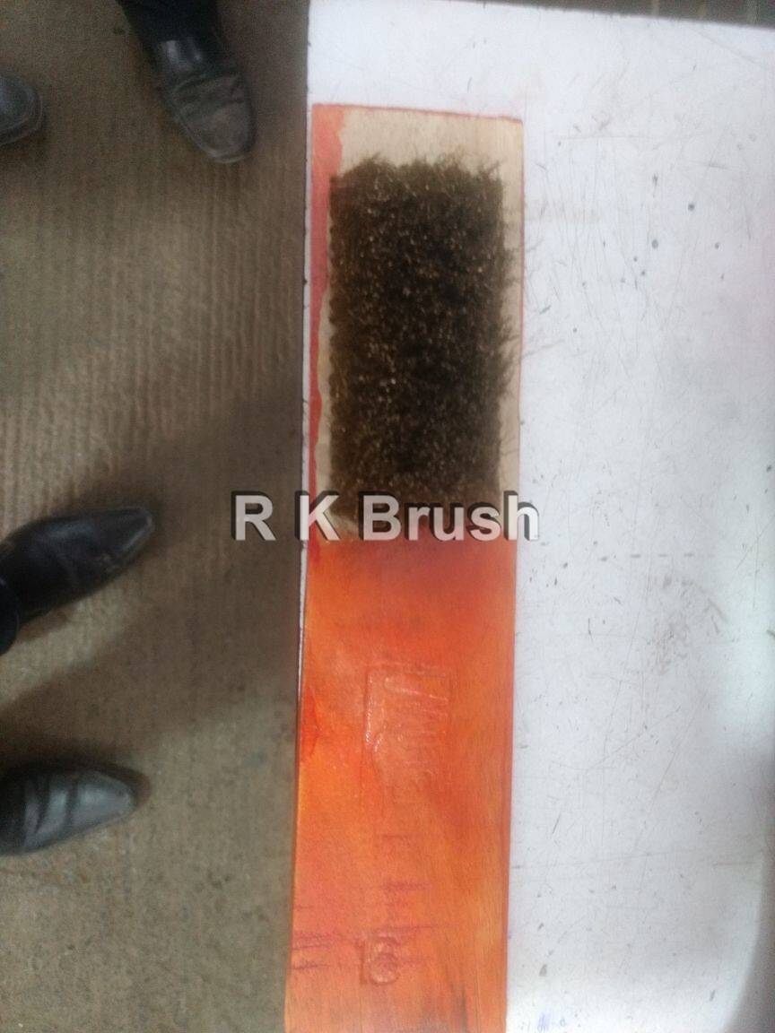 Flat Handle Brush - Color: Grey