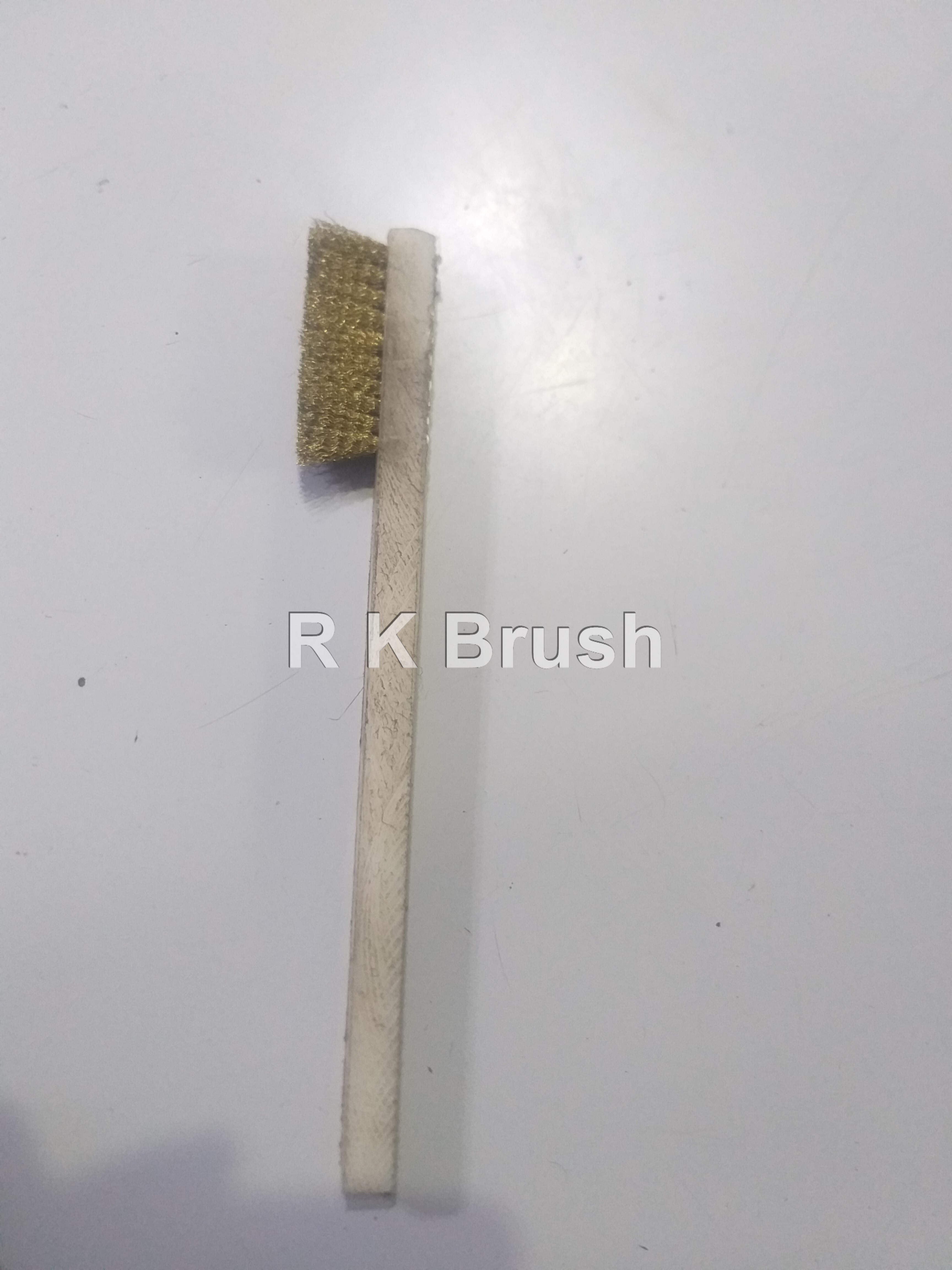 Flat Handle Brush - Color: Grey
